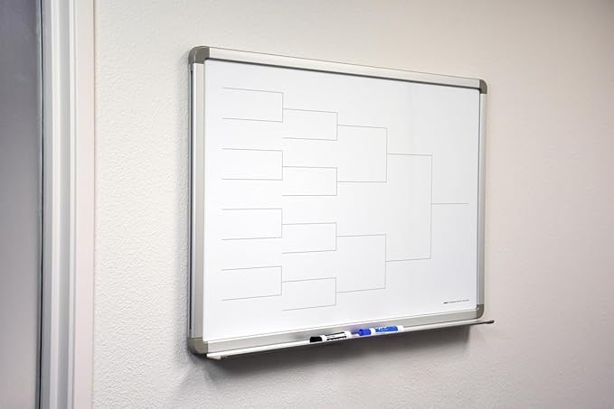 12 Team Bracket Whiteboard 36" x 24"