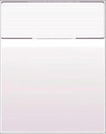Compuchecks Check on Top Blank Check Paper - 2500 Pack, Quick-Books & Laser Printer Compatible - Security Business Checks with Voucher - 8.5" x 11" Burgundy Pinstripe