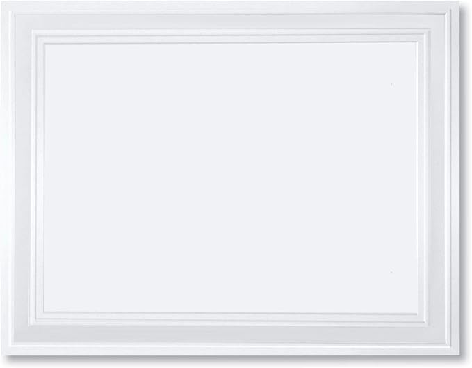 PaperDirect Pristine Specialty Certificates, 50 Sheets of 38lb White Paper, 8½" x 11", Pearl Bold Foil Border, Perfect for Awards, Students, Employees, Volunteers, Course Completion, Diplomas