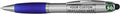 DISCOUNT PROMOS Custom Stylus Ballpoint Pens Set of 50, Personalized Bulk Pack - Black Ink, Great for Office, School, Business, Tradeshows, Events - Blue