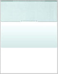 Compuchecks Check on Top Blank Check Paper - 100 Pack, Quick-Books & Laser Printer Compatible - Security Business Checks with Voucher - 8.5" x 11" Green Diamond