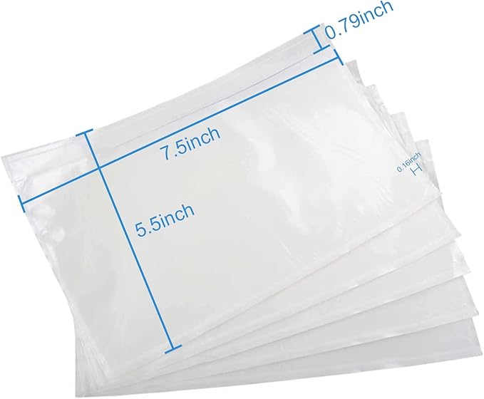 Coopaty Packing List Envelopes 7.5"x5.5" Pouches Invoice Enclosed Adhesive Bags (1000 Pack)
