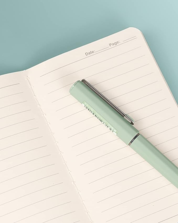 Lzerking Mini Notebooks Bulk 36 Pack Small Pocket Journal Notepads-Light Blue Cover 3.5 x 5.5 Inches, 30 Sheets/60 Pages, for Kids to Write Stories