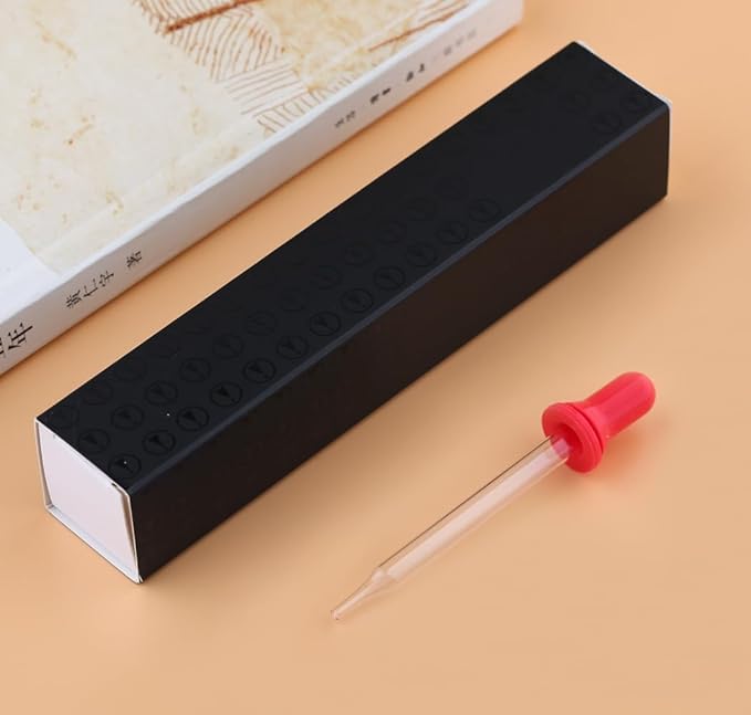 czxwyst Majohn Wancai 2.0 Mini Pocket-Size Eyedropper Fountain Pen (EF Nib 0.38mm, Transparent)