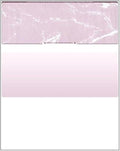 Compuchecks Check on Top Blank Check Paper - 100 Pack, Quick-Books & Laser Printer Compatible - Security Business Checks with Voucher - 8.5" x 11" Burgundy Marble