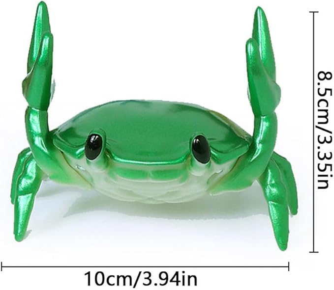 LOGUTIA Crab Phone Stand Ornament - Crab Pen & Pencil Holder In Red Reptile Phone Stand, Crab Statue, Resin Crab Ornament Red Crab Support(red)