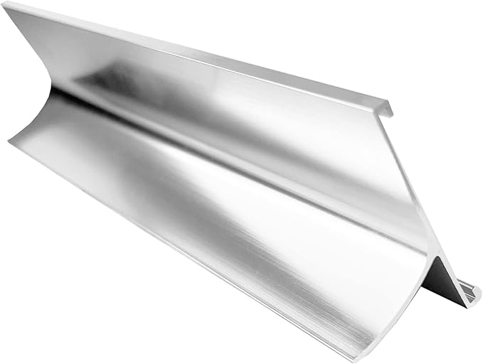 5 Pack 2" x 10" Aluminum Desk Name Plate Holders,Office Business Desk Sign Holder for Meeting Room or Other Business Event (Silver)