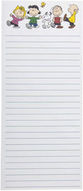 Graphique Magnetic Notepad - Peanuts Gang Grocery and Shopping List - Fun Decorative To-Do List - Perfect House Warming Gifts - 100 Tear off Sheets (4" x 9.25" x .5")