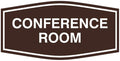 Fancy Conference Room Sign (Dark Brown) - Small