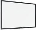 U Brands Magnetic Whiteboard 24" x 36", Black Aluminum Frame Dry Erase Board, Wall Mounted White Board for Office, Classroom, Home, Planning & Organization