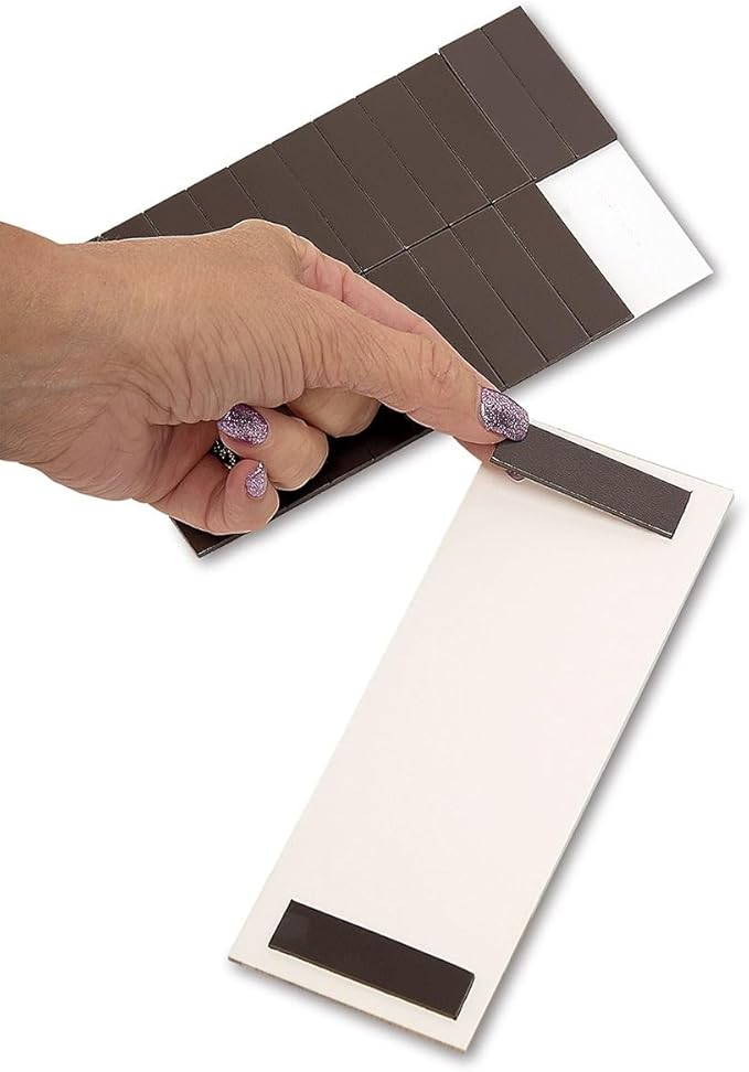 Current Buffalo Plaid Magnetic Holiday Notepad Set – Set of 5 Memo Pads, 60-Sheet Pads, 3 x 6½ Inches, Shopping List, To-Do Notes, Printed in The USA