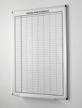 Production Schedule Portrait Whiteboard 60" x 40"