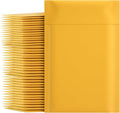 Bubble Mailers, 5 x 7 Inch 60 Pack Self Seal Padded Envelopes for Packaging, Strong Adhesion Yellow Envelope with Peel-N-Seal, Bubble Mailers Bulk for Jewelry Makeup Supplies
