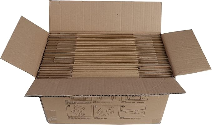 PHAREGE 13x10x2 inch Shipping Boxes Bulk 25 Pack Brown, Tab Lock Tuck Top Mailer Boxes for Packaging Small Business, Medium Cardboard Gift Boxes for Wrapping Mailing Present