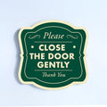 Custom Decorative Outdoor Metal Signs, Personalized Aluminum Driveway Signs, Waterproof Made in USA, Forest Green 24x24 In