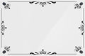 Acrylic Dry Erase Board for Wall with Stylish Border - Shipped Next Day, Made in USA, Non-Magnetic Whiteboard, Wall Mounted Board, Easy to Clean (White - 30x48)