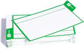 PATboard Scrum Board and Kanban Board - 16 Task Cards Medium - with nanocups® for Glass - Green