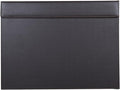 KINGFOM 18''x14'' Large Rectangle A3 Desk Writing & Drawing Desk Pad &Board Table Protector Mat with Paper Clip on Top Brown