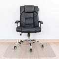 Kuyal Clear Chair mat for Hard Floors 48 x 48 inches Transparent Floor Mats Wood/Tile Protection Mat for Office & Home(48" X 48" Square)