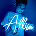 Custom Neon Name Sign Personalized for Boy Room Decor, Customizable Led Name Sign for Wall Decor, Customized Neon Name Sign for Wedding Decorations, Bedroom, Birthday Party Bar, DecoBrilliand, 12''-45''