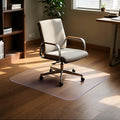 SOONAN Chair Mat for Hardwood Floor, 48" x 36" Clear Office Floor Mat, 0.08" Thickness Heavy Duty Computer&Desk Chair Mat,Floors Protector Chair Mats for Home & Office