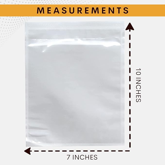 5000 Pack 7"x10" Shipping Label Sleeves – Clear Self-Adhesive Packing Slip Pouches, Waterproof Packing List Envelopes – Ideal for Shipping Documents, Mailing Labels, Invoices & Packing Slips