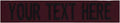 Custom Uniform Name Tapes Solid Colors. Made in The U.S.A. Ships Under 24 Hours. Maroon Fabric, 5 Inch Sew on