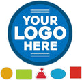 Sunshine Stickers Custom Waterproof Vinyl Stickers with Your Image Photo Text or Logo | Personalized Dishwasher Safe Label for Business Logo