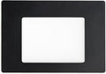 Leatherology Premium Black Full Grain Leather Modern Conference Pad – Slim Desk Mat for Laptop, Keyboard & Mouse | Professional Workspace