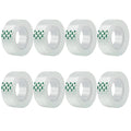 JACMD 8 Rolls Clear Tape, Transparent Tape Refills, Gift Wrap Tape 3/4 * 1000 inch for Gift Wrapping for Office, Home, School