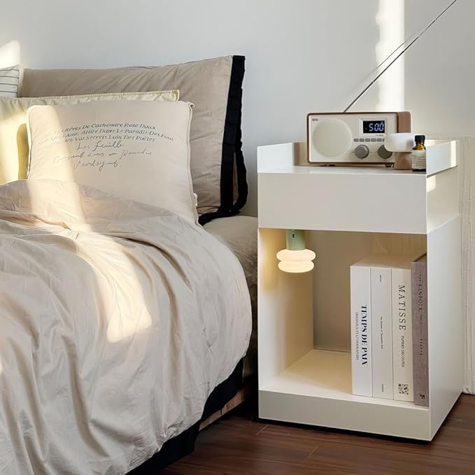 Book Shape Decorative Cable Management Box - Expandable Cable Organizer Box with Magnetic Closure for Home & Office (LoveFinds, Large)