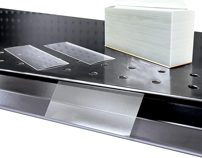 Clip Strip Corp. Price/Data Channel Label Holder Chips, Clear Plastic Tags, 3.5" L x 1.25" H, 7.5 Mil Thick, Gondola Shelf Edge, Reusable, Made for Point of Purchase Shelf Molding (5000)