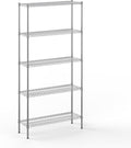 Regal Altair 14" Deep x 42" Wide x 86" Height Wire Shelving Kit | 5-Tier | NSF Commercial Storage Rack Unit