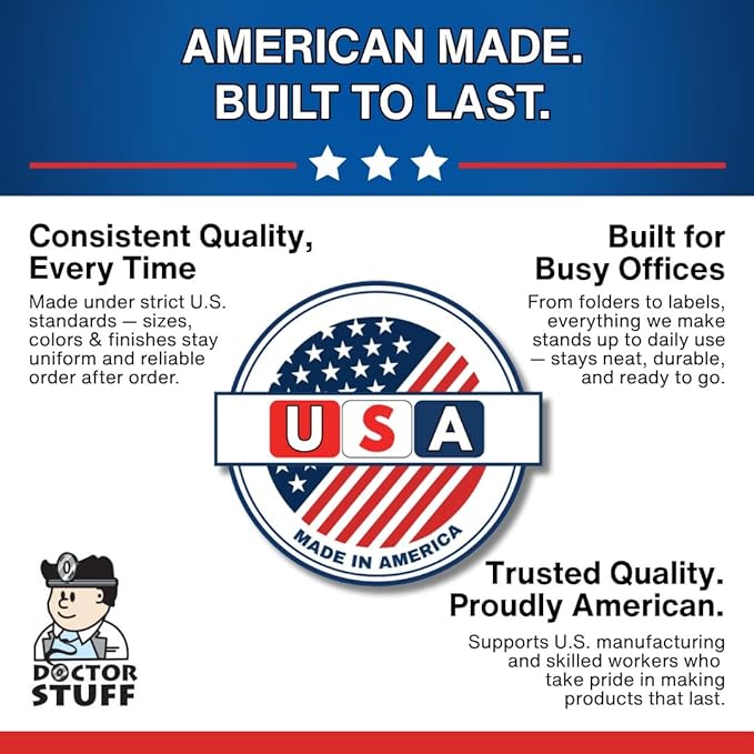 2025 Year Stickers, Doctor Stuff 2025 Chart Stickers, Fuchsia/Black Color Coded, Colwell Jewel Tone Style, USA Made Year Labels for End Tab File Folders, 500/Roll, 1 Roll, 3/4" x 1-1/2"