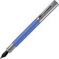 Monteverde USA Ritma Fountain Pen in Blue – Broad Nib, Bold JoWo Stainless Steel, Refillable Ink Cartridge/Converter – Ideal for Executives & Artists