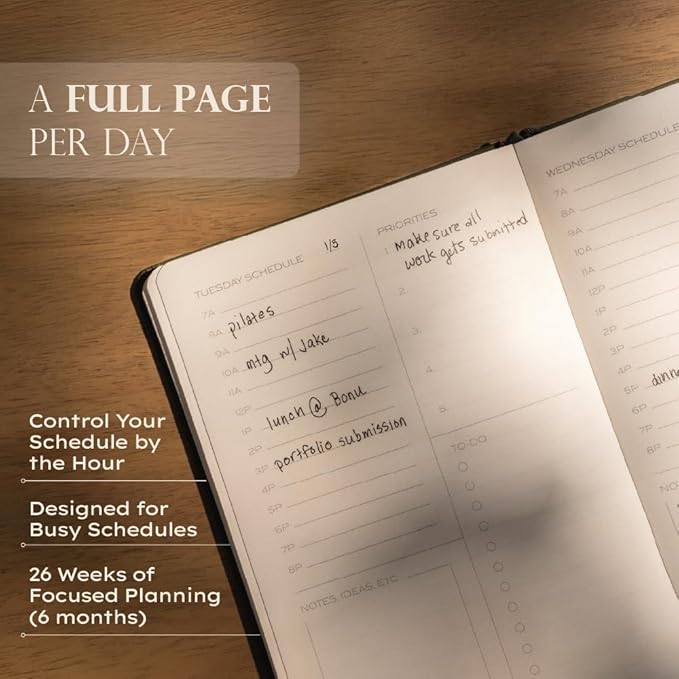 Anecdote 2026-2027 Planner: A Monthly, Weekly & Daily Planner with Calendar | 8.5" x 5.2" | Hardcover To-Do List Organizer, Planning Your Success, Start Anytime, Achieve Productivity Goals (Royal Blue)