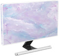 Baocicco Violet Marble Waterproof 37, 38, 39 Inch TV Dust Cover Anti-Static Dustproof Abstract Creative Desigen Television Accessories TV LCD Screen Texture TV Decoration for LED LCD OLED TVs