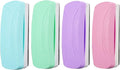 Ddaowanx Whiteboard Eraser, Magnetic Dry Erase Eraser, Glass Board Eraser,School and Office Supplies (4 Pack/4 Colors)