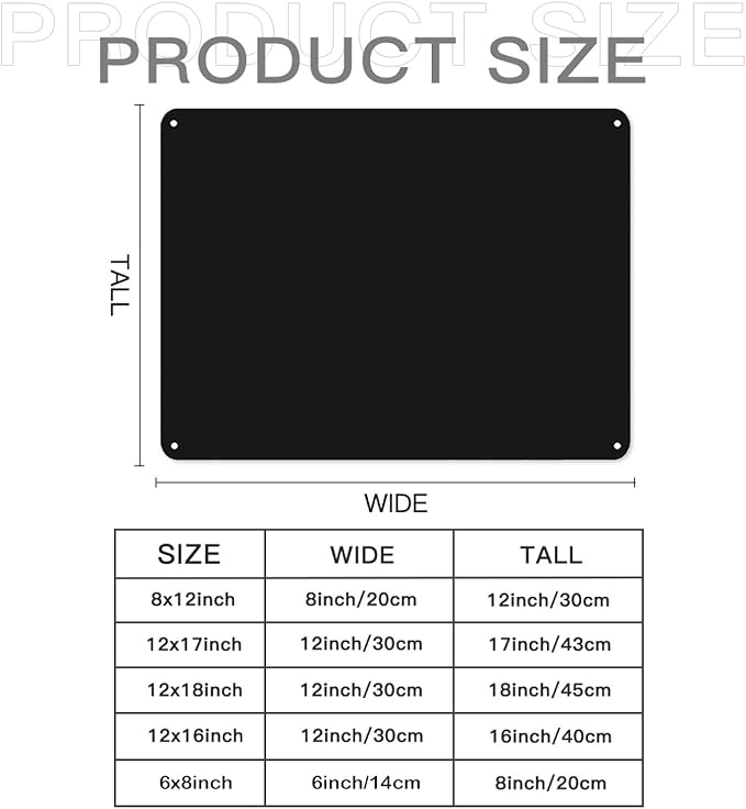 Custom Sign Bulk Personalized Metal Signs For Outdoor Indoor Business Home Store Office Yard Street Lawn Make Your Own Customized Signs With Your Logo Text Photo, 6x8inch