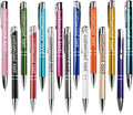 Yucold Customized ballpoint pens in bulk, personalized ballpoint pens with free engraving, for use in companies, enterprises, graduation anniversaries (Multicolor,260)