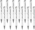 Yucold Customized ballpoint pens in bulk, personalized ballpoint pens with free engraving, for use in companies, enterprises, graduation anniversaries (Off White,78)