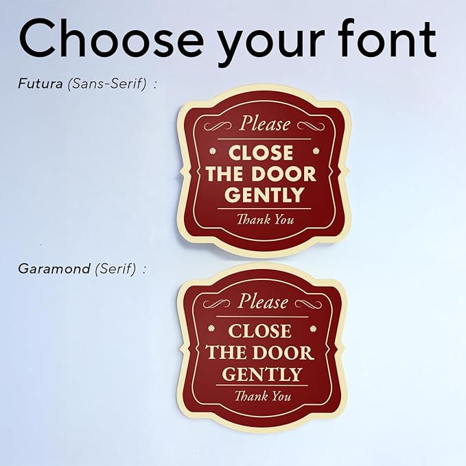 Custom Outdoor Aluminum Sign, Decorative Driveway Sign, Waterproof, 24x24 Red Brick Design