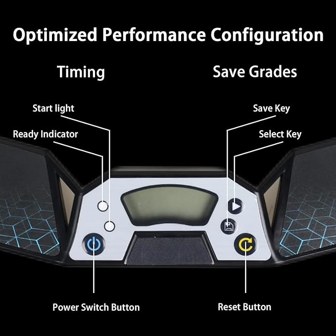Timer for Professional Athletics, Touch Control Timers with Display, Timer for Cube Race Stack Competition a Great Gift for Boys and Girls (black5)