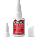 Thick Super Glue Clear Heavy Duty Ca Glue Repair Wood Furniture Plastic Crafts Shoe Sole, Instant All Purpose Cyanoacrylate Adhesive for Woodworking Ceramic Leather Metal Glass Pottery Aquarium