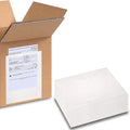 PSBM 500 PCS 10 x 12 Inch Clear Blank Packing List Envelopes, Shipping Documents Pouches/Sleeves for Mailing Labels, Invoices, Documents and Packing Slips