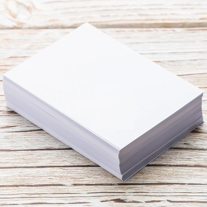 (5-Pack) 11" x 17" Blank Print Paper, 225Sheets/450Pages Blank Loose-Leaf Paper, Ledger Size Printing in Office, 100gsm Blank Paper