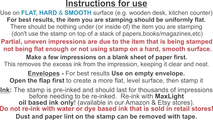 PrettySweetParty Self Inking Return Address Stamp - Custom 4 Line Personalized Address Stamp for Envelopes, Wedding Invitations, Business, Mailing Labels (Harrison)