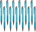 Yucold Customized ballpoint pens in bulk, personalized ballpoint pens with free engraving, for use in companies, enterprises, graduation anniversaries (Sky blue,26)