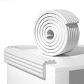 Edge Protector,Baby Proofing Baby Edge Protector Strip Safety,Soft Rubber Foam Padding,Edge Corner Guards Protector Corner Edge Bumpers for Furniture (White, 6.56Ft x 3.15" W x 0.31" Th)