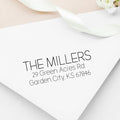 Address Stamp - Custom Stamps for Mailing I Create Personalized Name and Return Address I Up to 3 Lines of Text I Includes Ink Color Options I Self Inking and Wooden Rubber Stamp Options (Print Font)